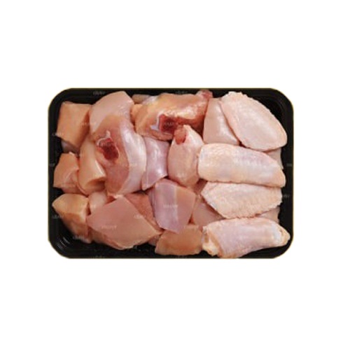 مرغ گرم کنجه شده - وزن اولیه مرغ حدود 2000 گرم