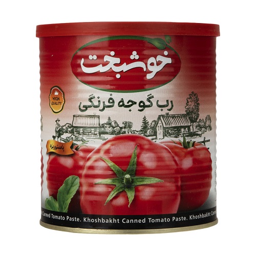 رب گوجه فرنگی خوشبخت - 800 گرم