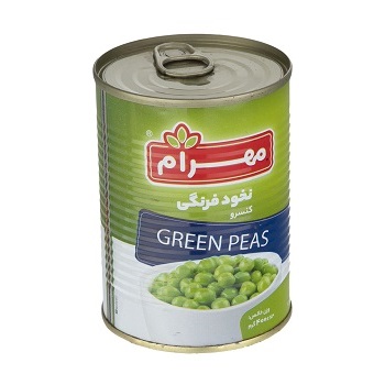 کنسرو نخود سبز مهرام - 400 گرم