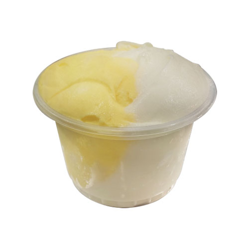 بستنی سنتی مخلوط زعفرانی و وانیلی - 500 گرم	