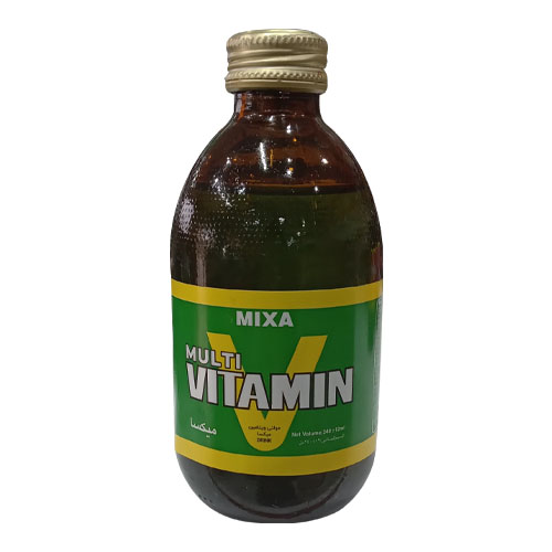 نوشیدنی مولتی ویتامین سبز میکسا - 240 سی سی