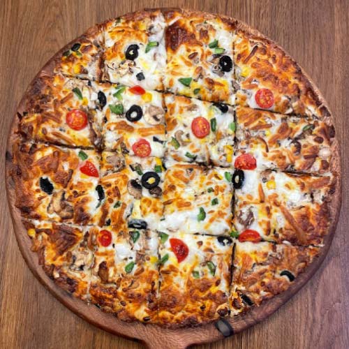 پیتزا رست بیف تک نفره ( آمریکایی )	